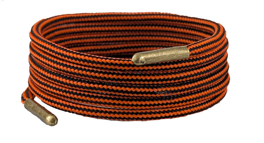 Orange & Black fleck Shoe & Boot Laces