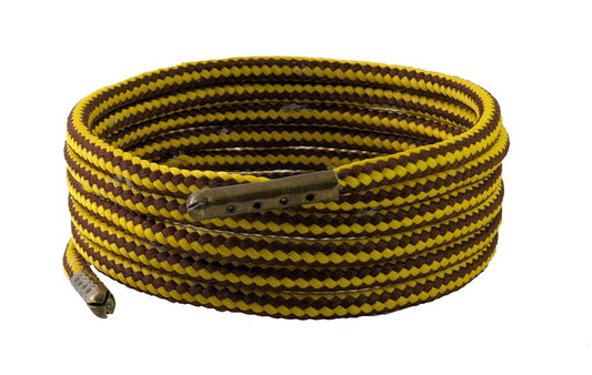 Yellow & Brown fleck shoelaces & Boot laces